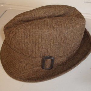 Vintage men hat Pendleton fedora brown wool